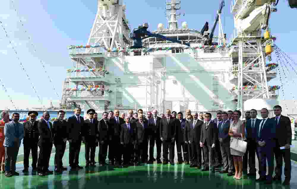 İlham Əliyev   Xankəndi gəmisində (FOTOLAR-YENİLƏNİB)